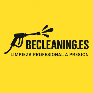 Logo de BeCleaning — empresa de limpieza profesional a presión en Vigo Pontevedra